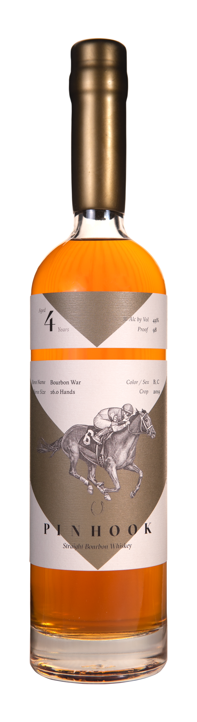 Pinhook Bourbon War Vertical Series 4 year Straight Bourbon Whiskey