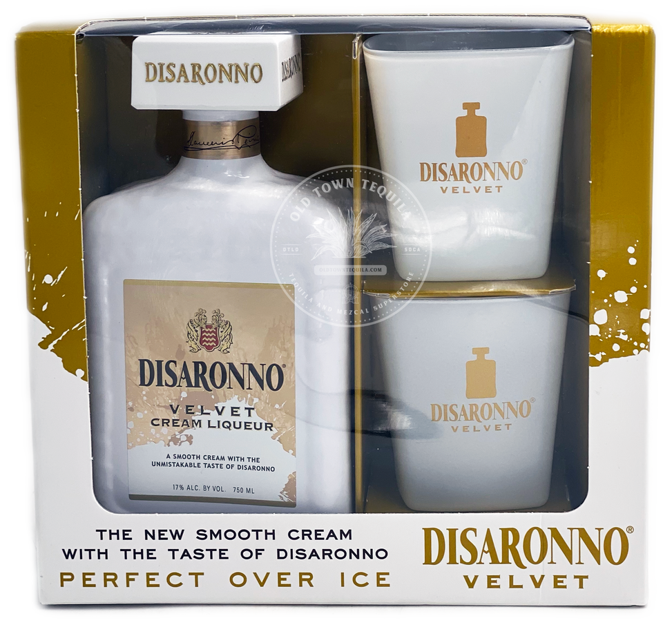 Disaronno Velvet Cream Liqueur Gift Set Old Town Tequila