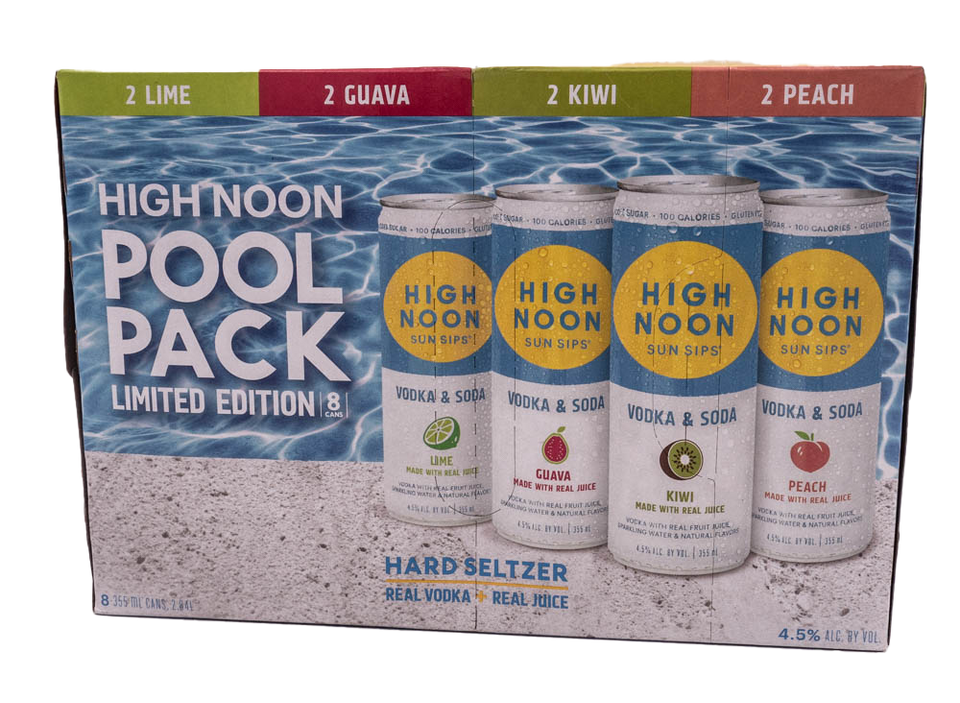 High Noon Mango Hard Seltzer 4Pack 355ml Old Town Tequila