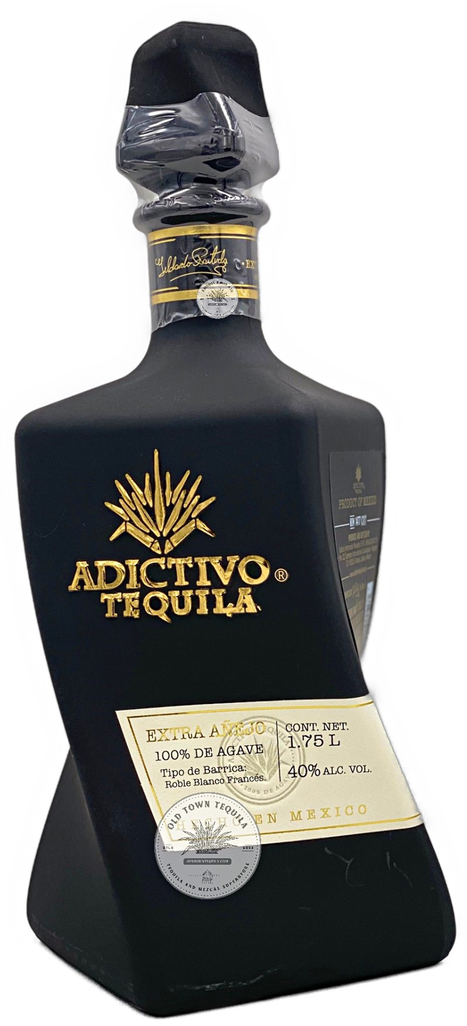 Adictivo Extra Anejo Limited Black Edition 175l Old Town Tequila
