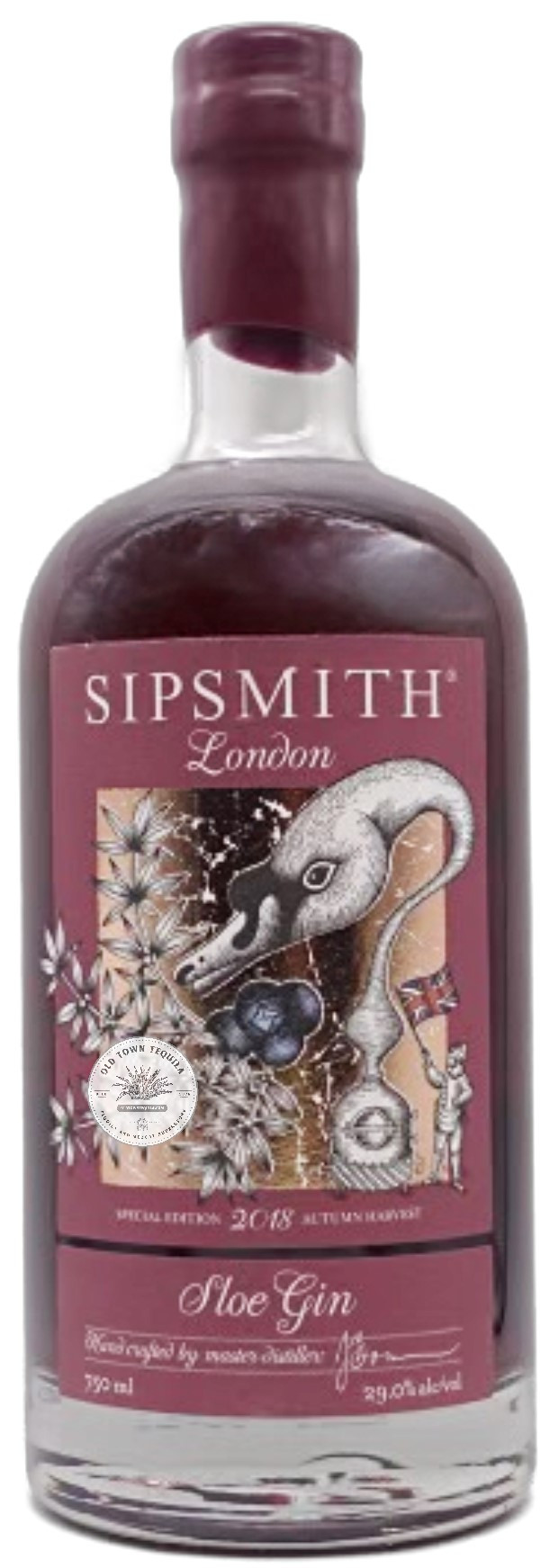 Sipsmith Sloe Gin Old Town Tequila