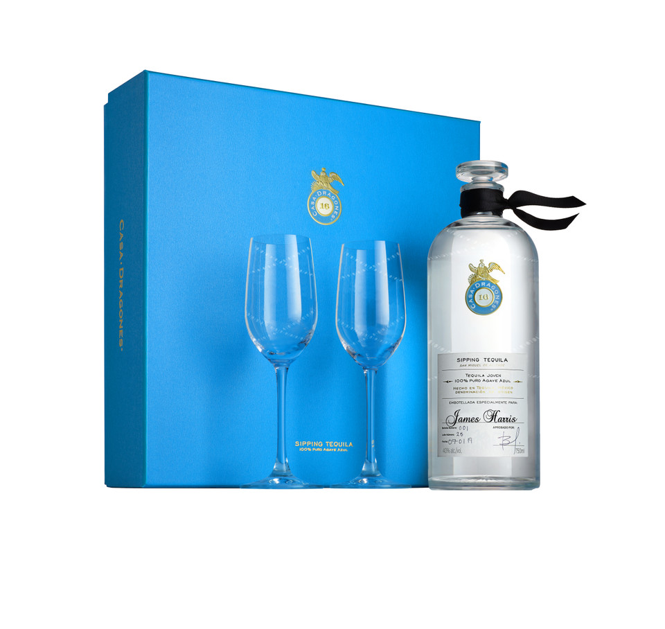Casa Dragones Personalized Joven Tequila Gift Set Old Town Tequila