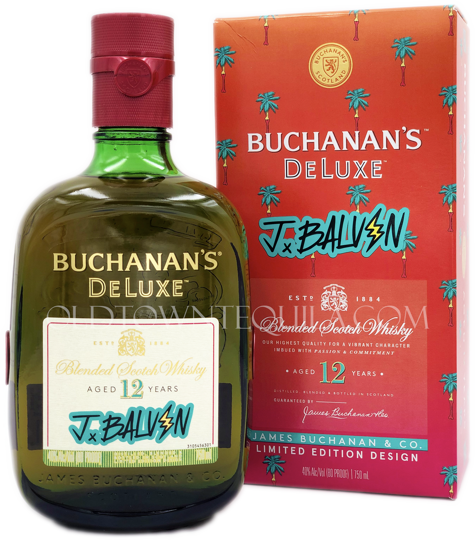 Buchanan's DeLuxe Blended Scotch Whisky 12 years Old Town Tequila