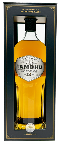 Tamdhu Sherry Oak Casks Speyside Single Malt Scotch Whiskey Aged