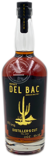 Del Bac Fall 2020 Distiller #39 s Cut American Single Malt Whiskey 750ml