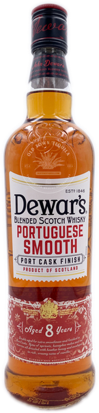 Dewar's Blended Scotch Whisky Portuguese Smooth Aged 8 years 750ml