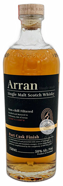 The Arran Single Malt Scotch Whisky Port Cask Finish - Old Town