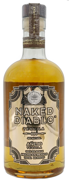 Naked Diablo Anejo Tequila Old Town Tequila