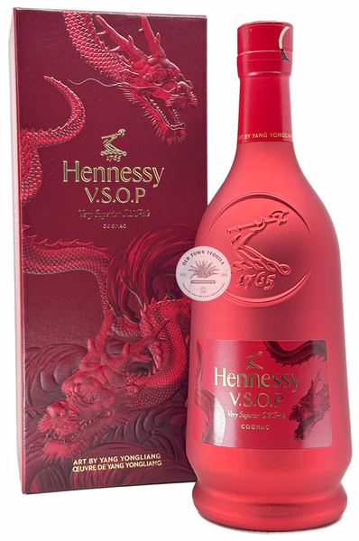古酒4本　Hennessy、FOV、サントリー Hennessy VSOP Lunar New Year 2024 by Yang Yongliang - Old Town Tequila