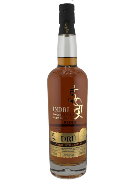 Indri Dru Cask Strength Indian Single Malt Whisky - Old Town Tequila