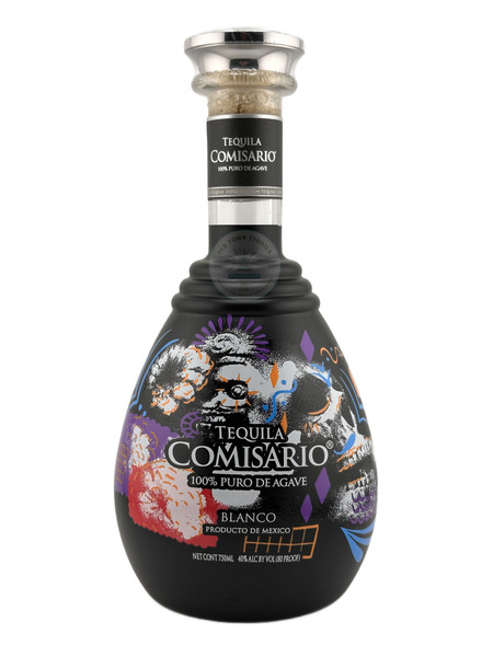 Comisario Dia de Los Muertos Blanco Tequila - Old Town Tequila