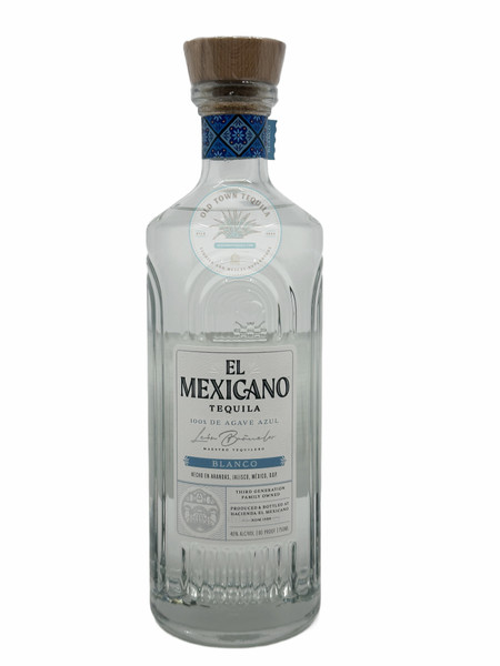 メキシコ産テキーラ　Tequila Blanco 750ml El Mexicano Blanco Tequila (New Bottle) - Old Town Tequila