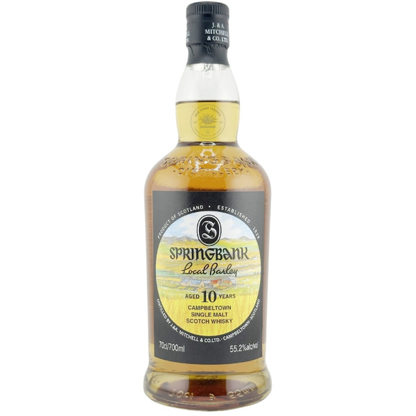 Springbank 10 Year Old Local Barley Scotch Whiskey 700ml - Old