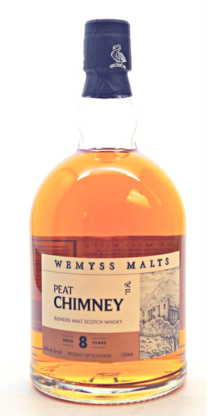 Wemyss Peat Chimney 8 years Whisky - Old Town Tequila