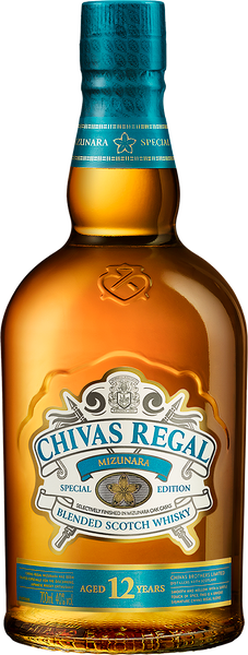 Chivas Regal Scotch Whisky 12 Year Old Mizunara Edition