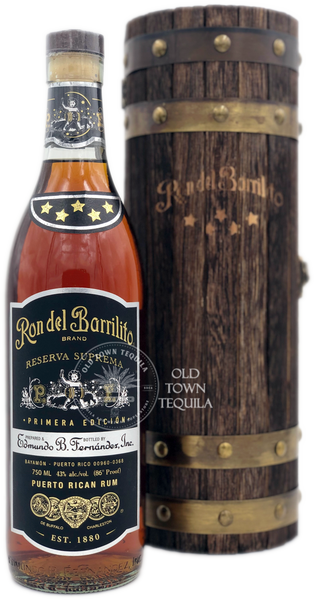 Star Tequila Rum Town Suprema Old 5 Ron Barrilito - Primera Del Reserva 750ml Edicion