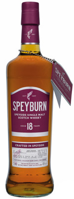 SPEYBURN 18年 スコッチウイスキー ボトル Speyburn Speyside Single Malt Scotch Whisky Aged 18 Years 750ml