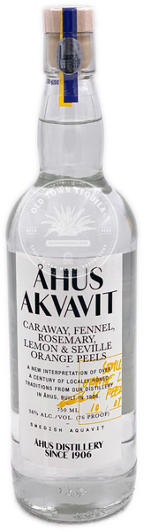 Ahus Akvavit Aquavit 750ml Old Town Tequila