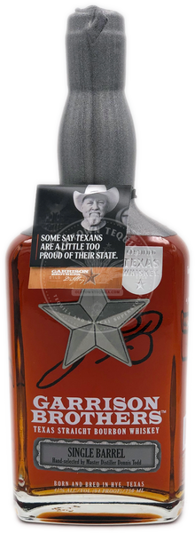 Garrison Brothers Single Barrel Texas Straight Bourbon Whiskey