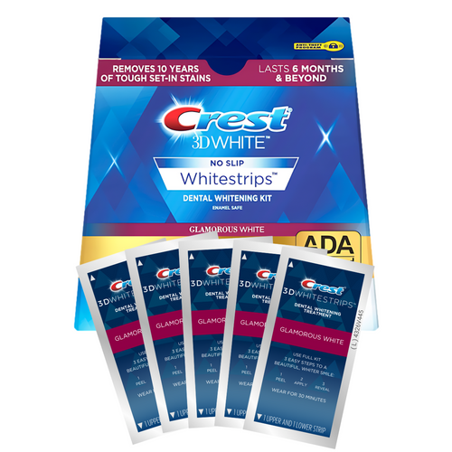 Bandes blanchissantes Crest Glamorous 3D