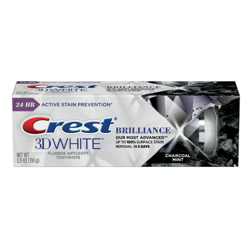 Dentifrice Crest Brilliance Chacroal Mint 110g