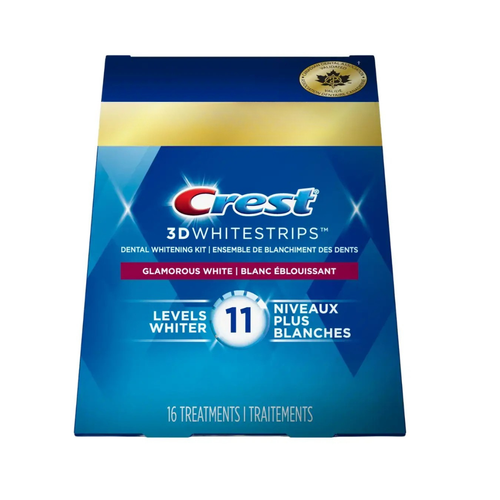 Bandes blanchissantes Crest Glamorous White 11 Leves Whiter Whitestrips