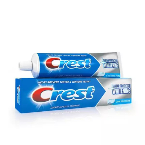 Dentifrice Crest Tartar Protection Whitening Cool Mint Paste 232g