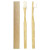 Bamboo Brosse à dents 100% BIO Blanc