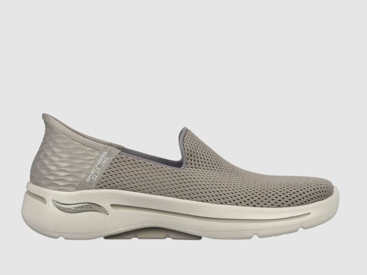 women's skechers gowalk arch fit grateful slip on sneaker