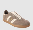 Walnut Brown Ivory Suede