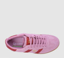 Pink Red Suede