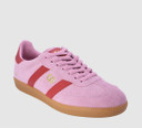 Pink Red Suede