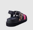 Pink Red Leopard