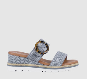 Denim Raffia