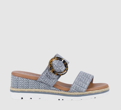 Denim Raffia