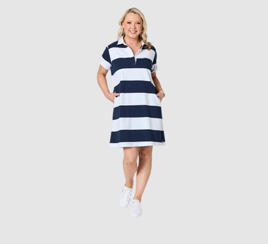 Navy White