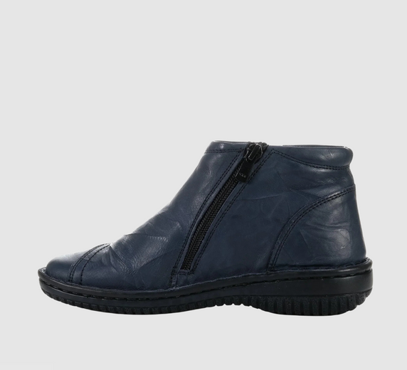 Navy Crinkle