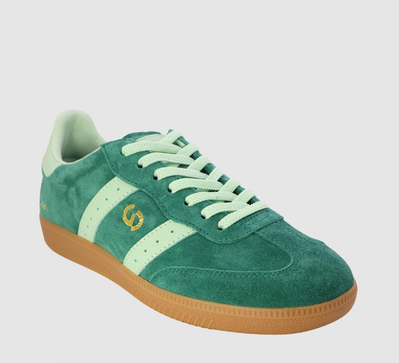 Green Mint Suede