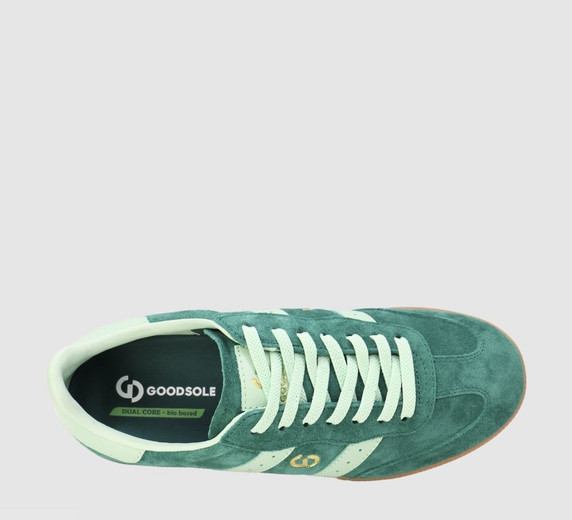 Green Mint Suede