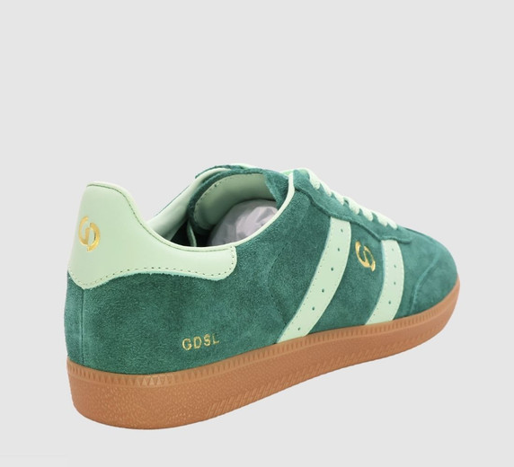 Green Mint Suede