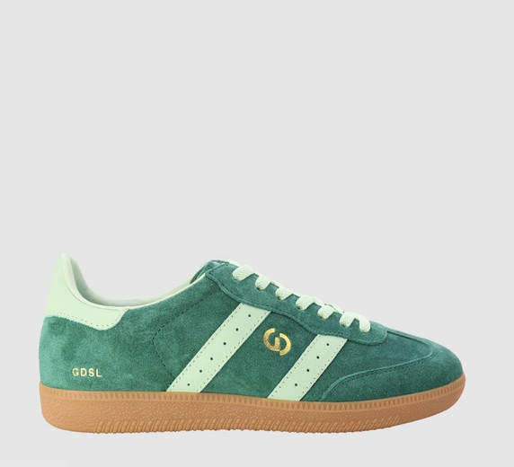Green Mint Suede