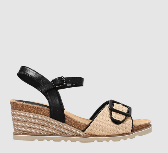 Beige Black