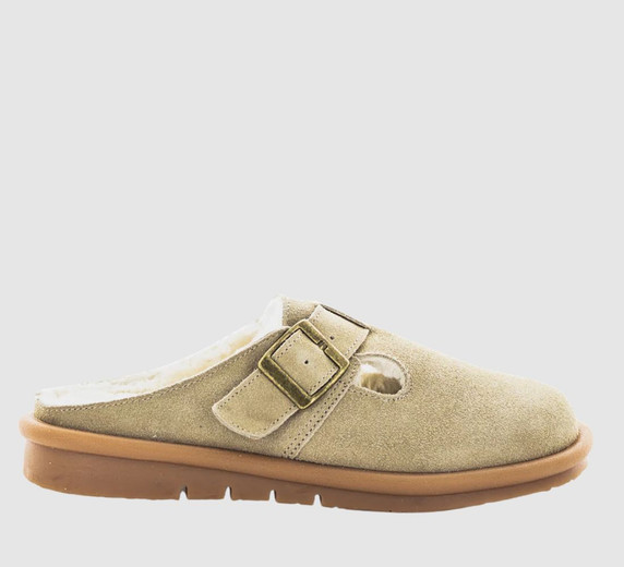 Beige Suede