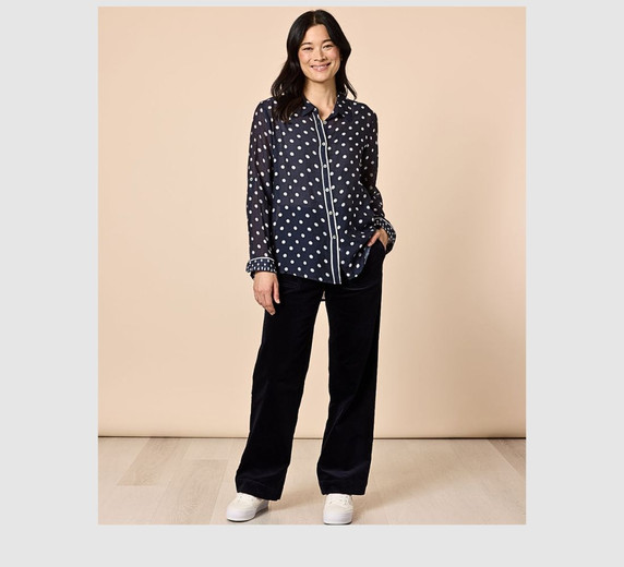 Navy White