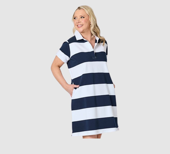 Navy White