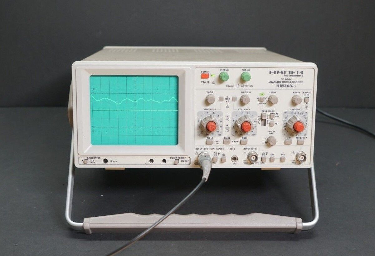 Hameg Hm3036 Analog Oscilloscope 2Channel 35Mhz Industrial Lynx