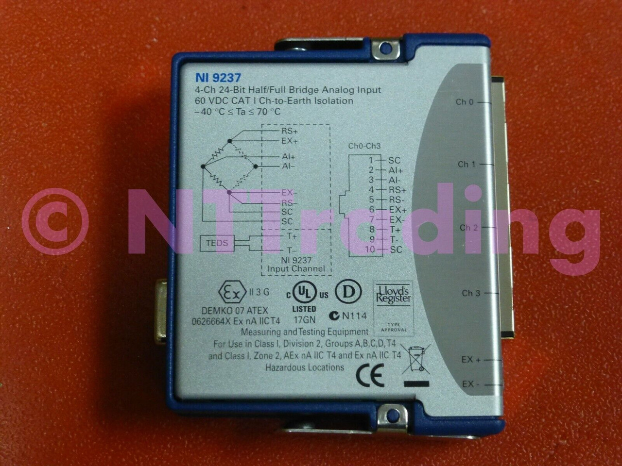 National Instruments NI-9237 Módulo De Entrada Analógica - Wolf