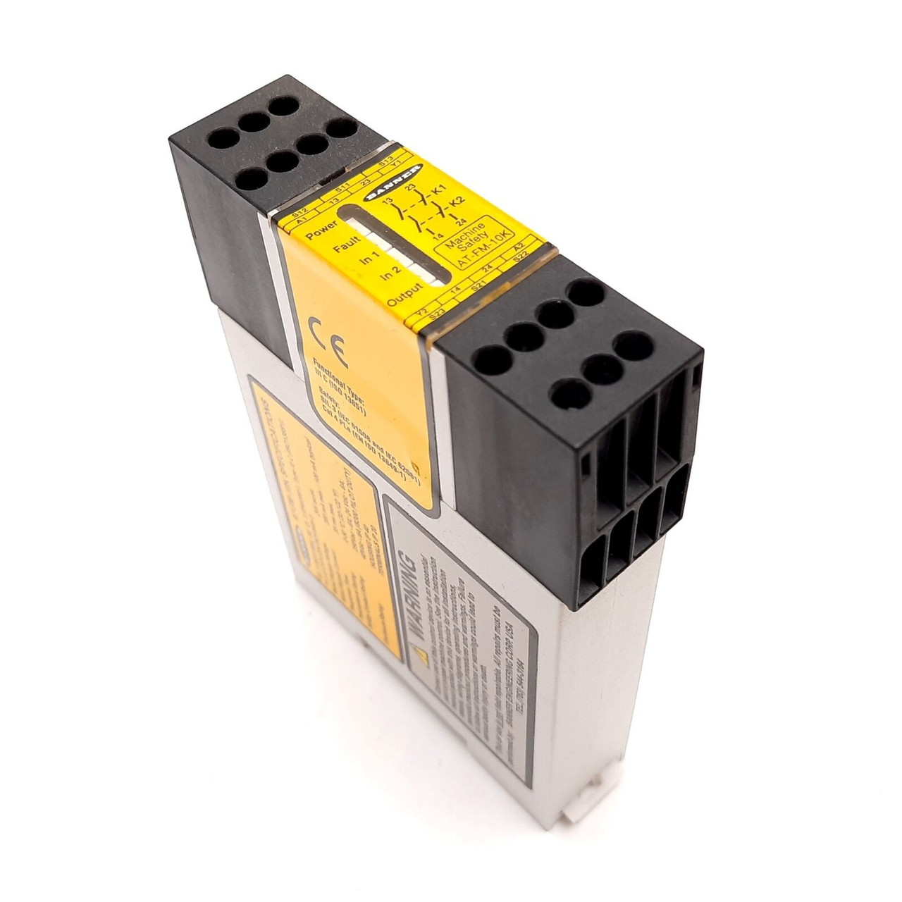 Banner AtFm10K Safety Relay DuoTouch TwoHand Control Module, 2No