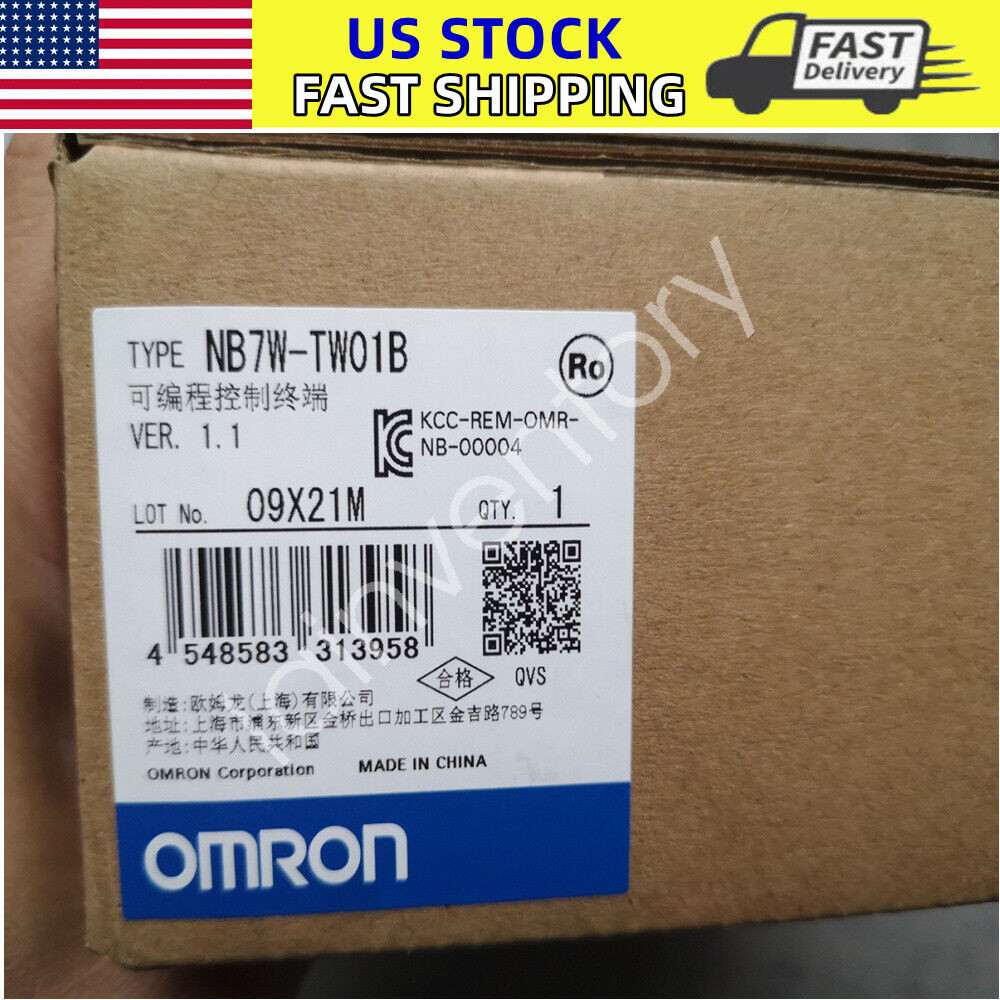 NB7W-TW01B-V1 1PCS NEW OMRON HMI Touch Screen NB7W-TW01BV1
