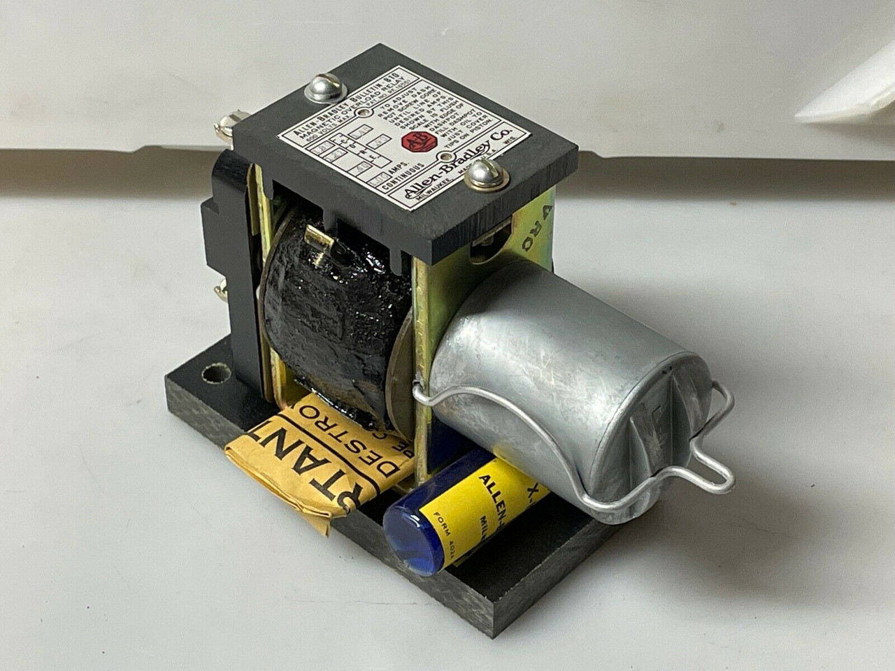 AllenBradley 810 Overload Relay With Dashpot Fluid